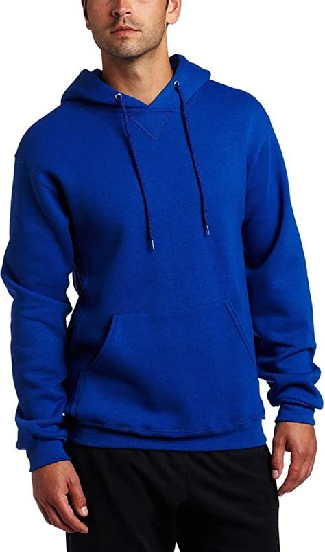 Men's Blue Hoodies & Sweatshirts 